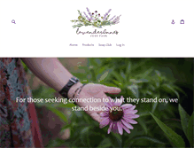 Tablet Screenshot of lavenderannes.com